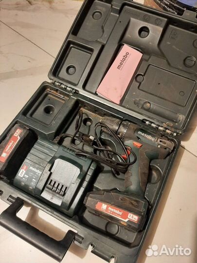 Шуруповерт metabo 18v