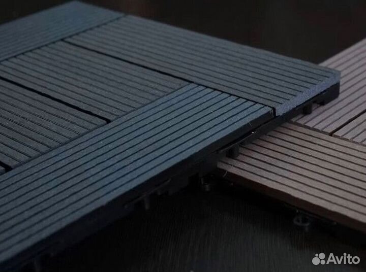 Террасная доска из дпк мелкий вельвет