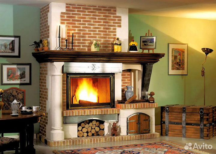 Камины, печи, дымоходы, барбекю