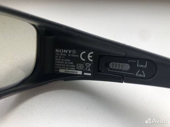 3D очки sony