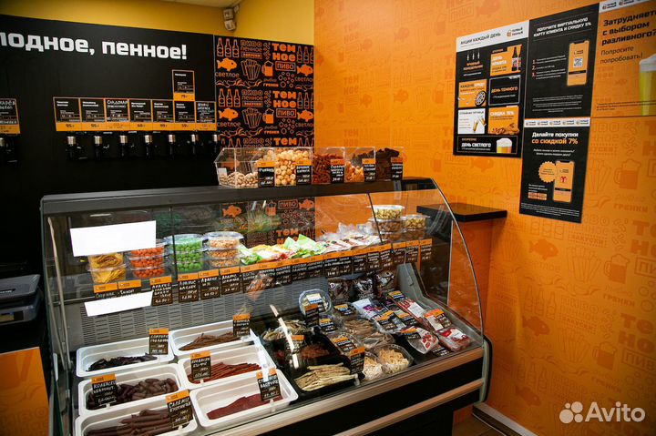 Магазин пива 30м2 по франшизе Первый Пенный