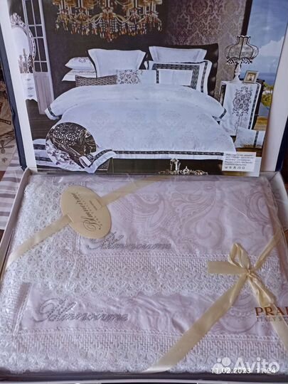 Комплект постельного белья евро