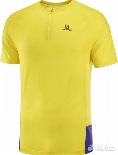 Беговая футболка Salomon cross rebel HZ SS TEE