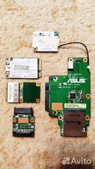 Аксессуары и комплектующие для ноутбуков