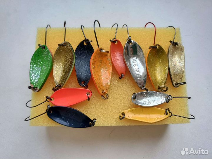 Набор форелевых блесен