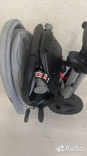 Трехколесный складной велосипед-коляска Qplay Nova