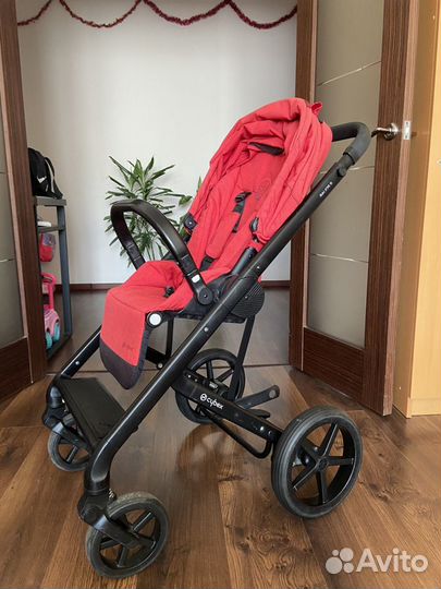 Коляска прогулочная cybex balios S rebel RED