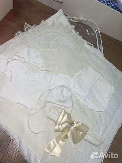 Тёплый конверт на выписку