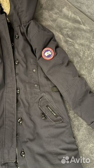 Парка с натуральным мехом canada goose