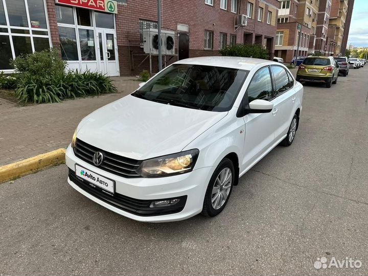 Volkswagen Polo 1.6 AT, 2017, 160 765 км
