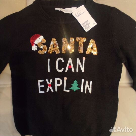 Новый новогодний свитер H&M