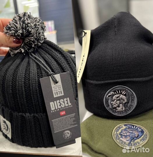 Мужская шапка diesel