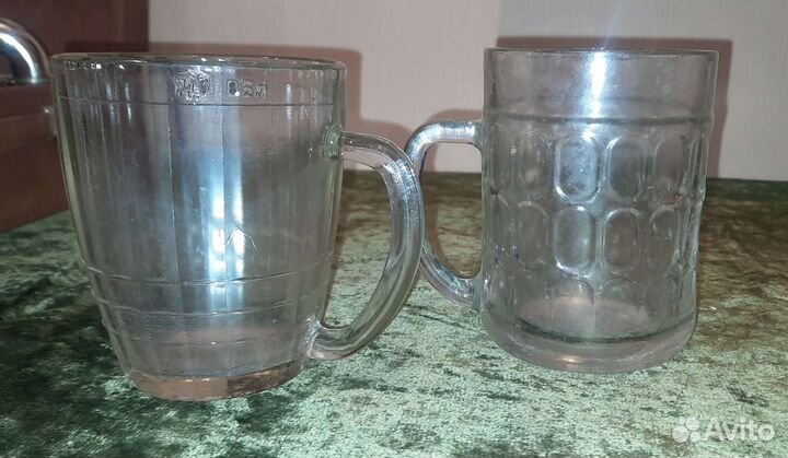 Кружки пивные, 0.5л, СССР, усз и осз