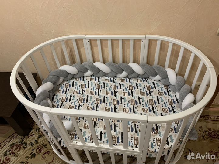 Детская кроватка трансформер 7 в 1