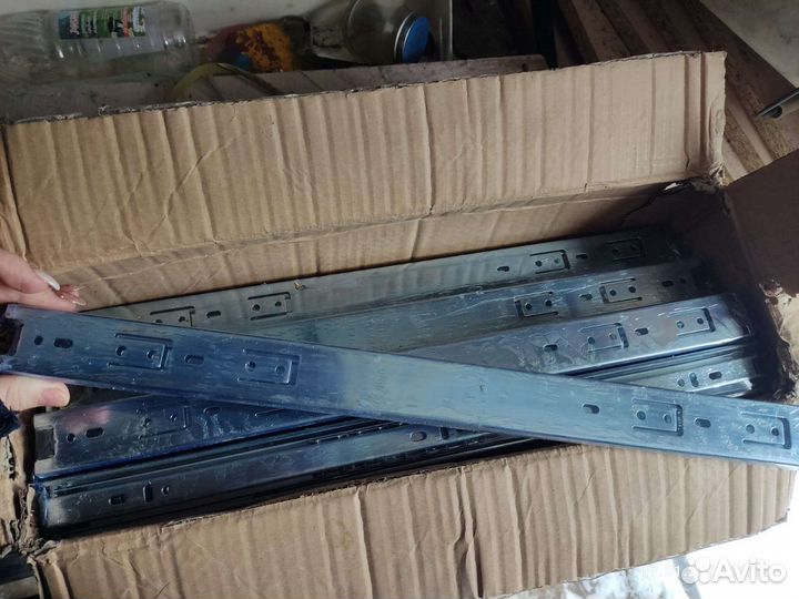 Шариковые направляющие для ящиков