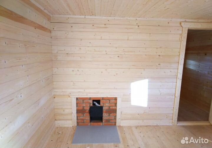 Дом из бруса (профилированного) монт. до 4 нд