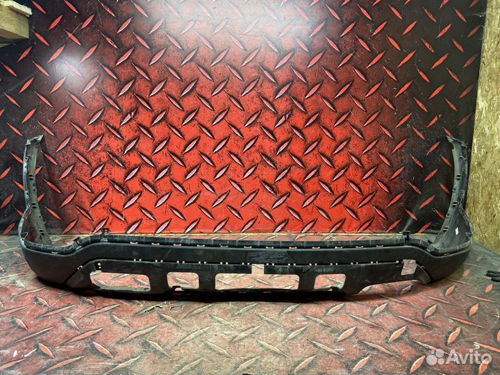 Спойлер бампера заднего Hyundai Santa Fe 3 2015-н