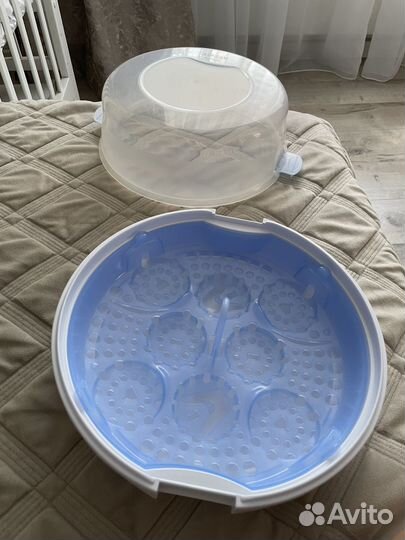 Молокоотсос Medela + стерилизатор Avent