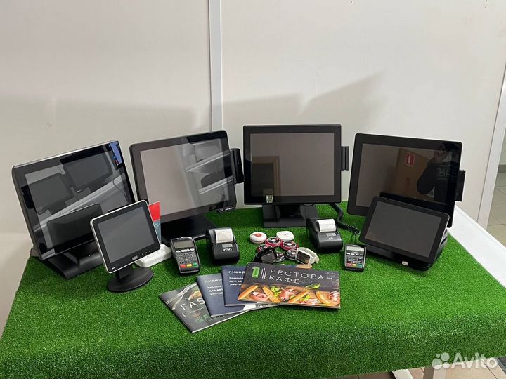 Полный комплект POS оборудования 1С