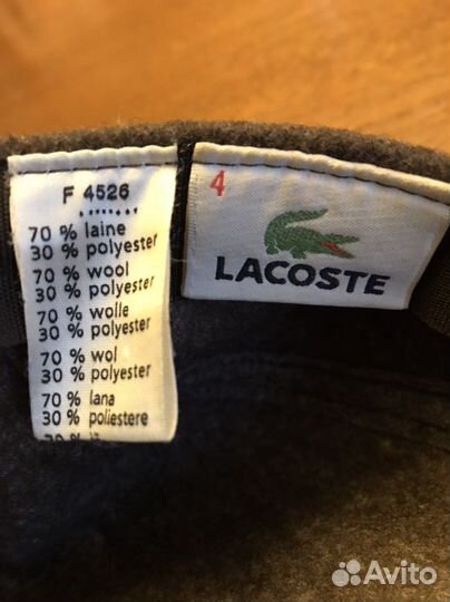 Кепка мужская Lacoste