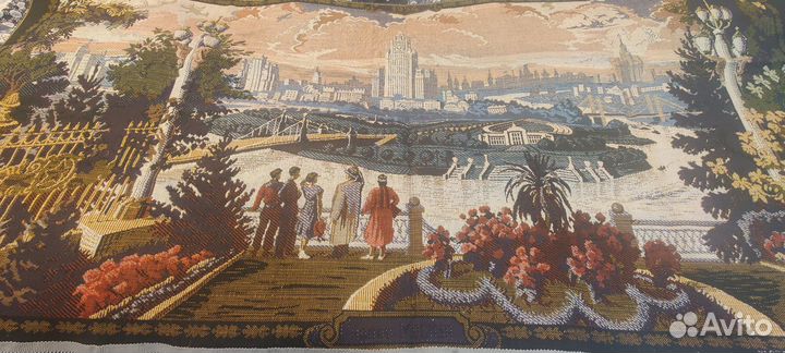 Гобелен Новая Москва СССР Федоров 1954г