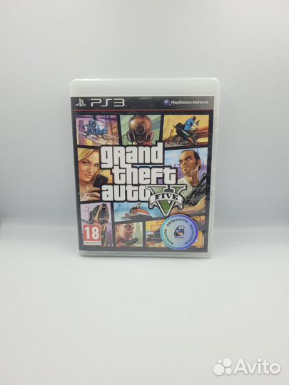 GTA 5 PS3 (б/у, рус.суб.)