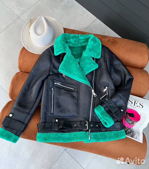 Дубленка женская зимняя