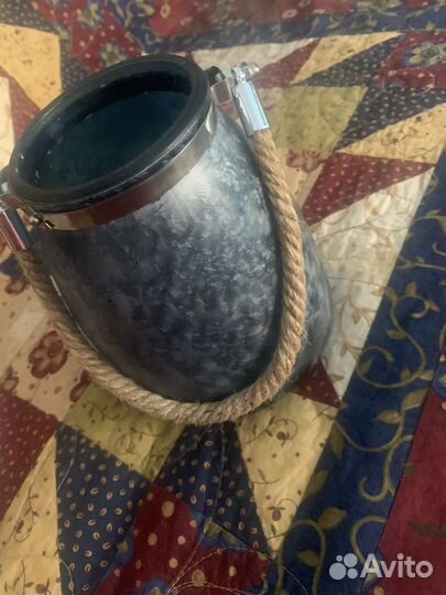 Ваза/подсвечник стекло