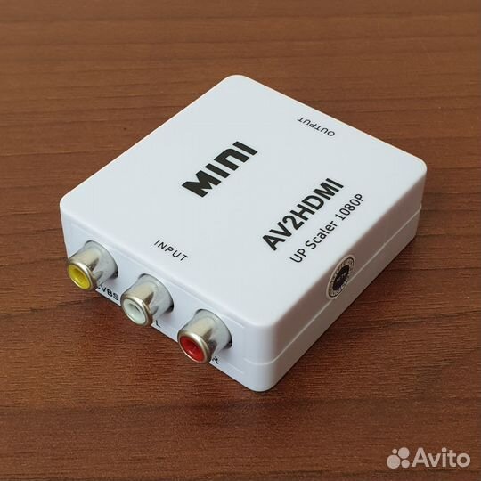 Конвертер-переходник из AV 3RCA (тюльпаны) в hdmi
