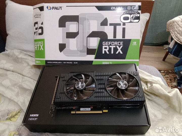 Видеокарта rtx 3060 ti