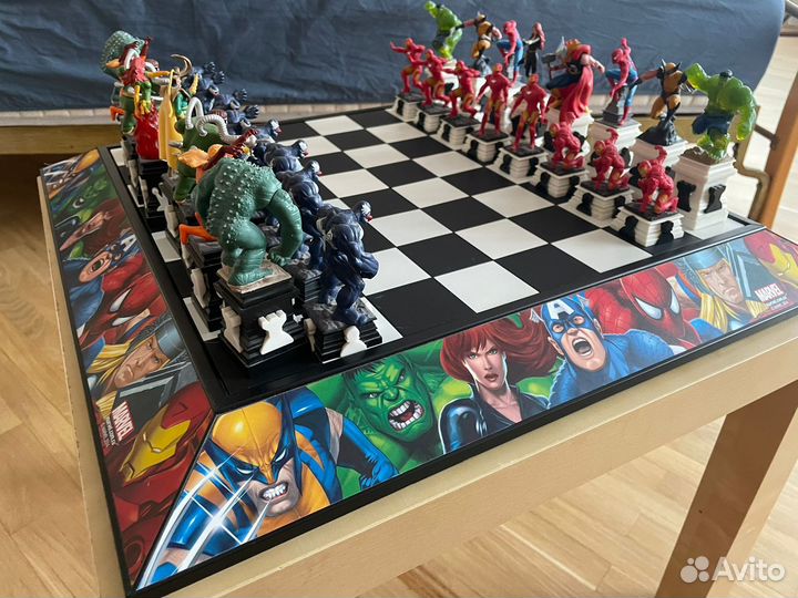 Шахматы супер герои marvel
