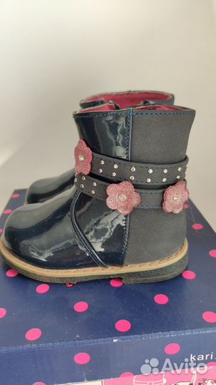 Ботинки демисезонные для девочки 20 размер