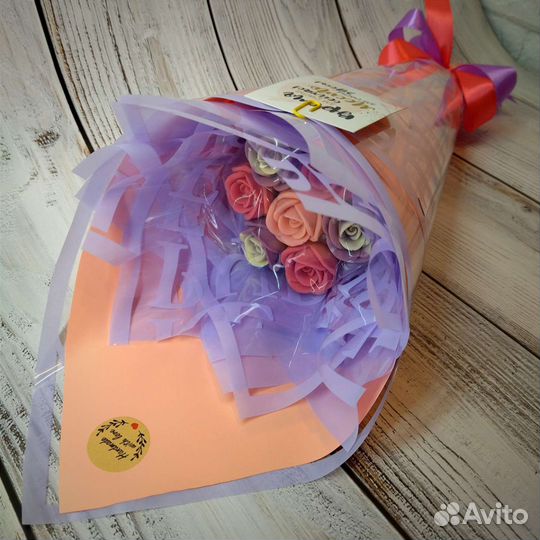 Букет из шоколадных цветов