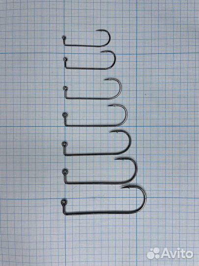 Крючки для литья джиг-головок, грузил, грузов, сви