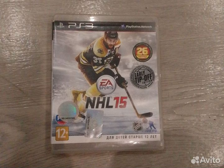 Игра для приставки NHL15 на ps3