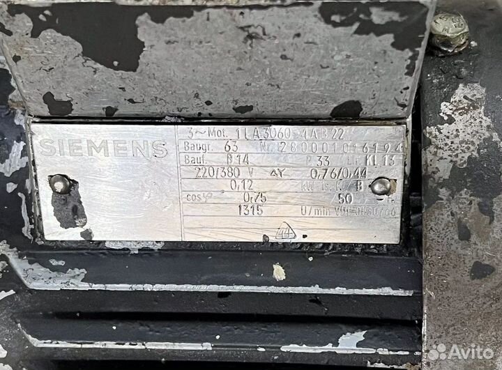Электродвигатель Siemens 1LA3060-4AB22