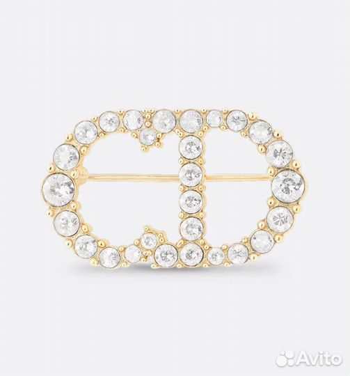 Оригинальная брошь Christian Dior Clair D Lune