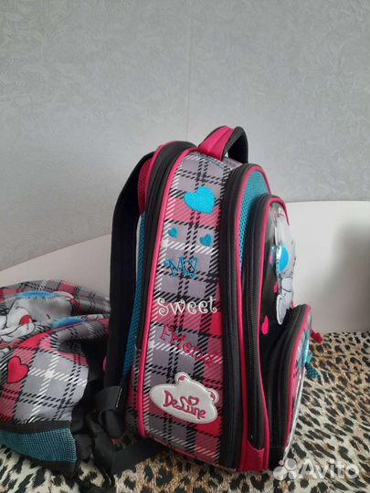Школьный рюкзак delune и мешок для обуви