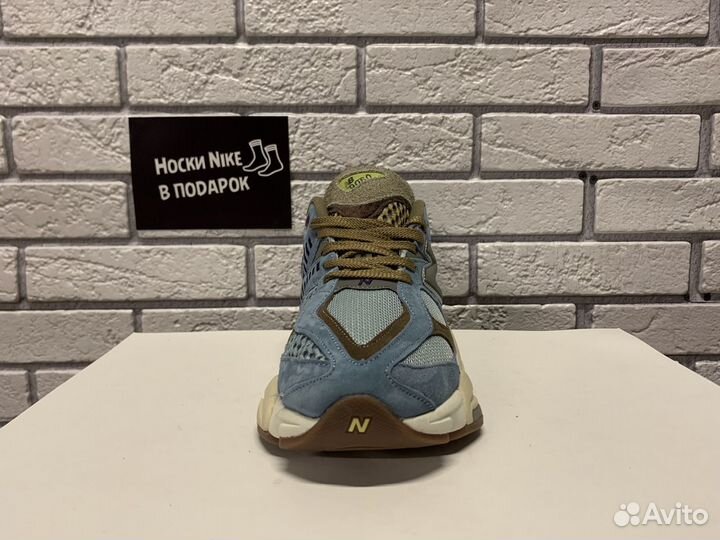 New Balance 9060 blue brown