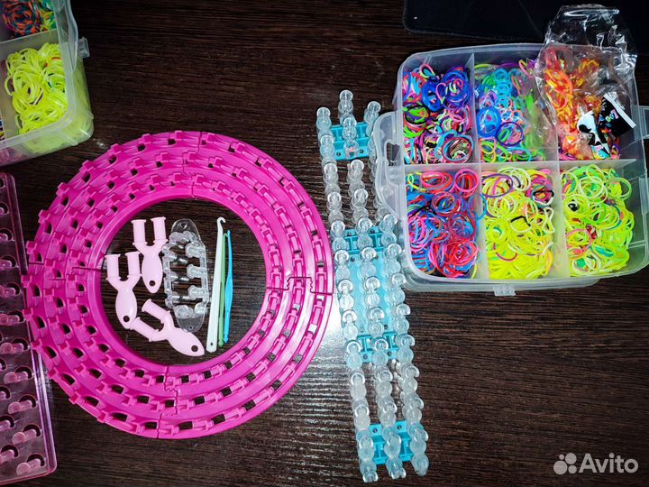 Резиночки и станки для плетения