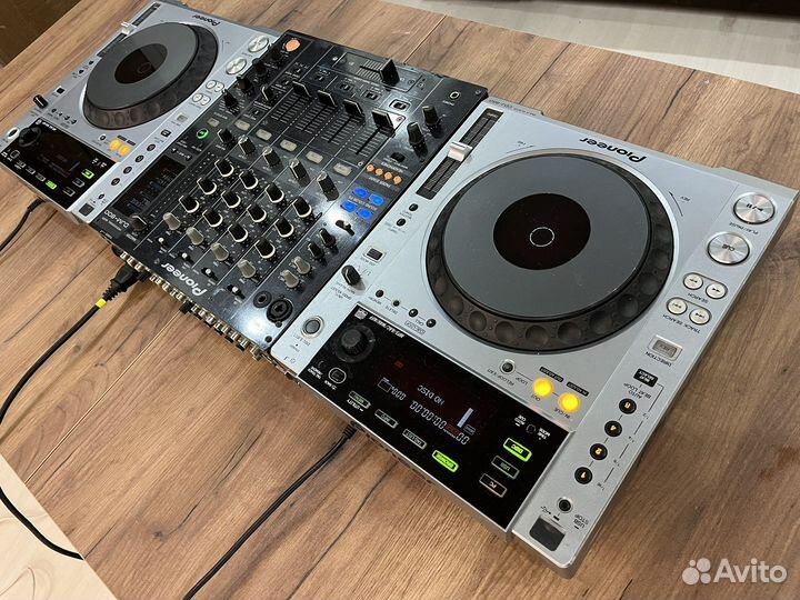 Pioneer cdj 850 и микшер pioneer djm 800