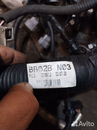 Коса моторная Nissan Qashqai j10 HR16 МКПП