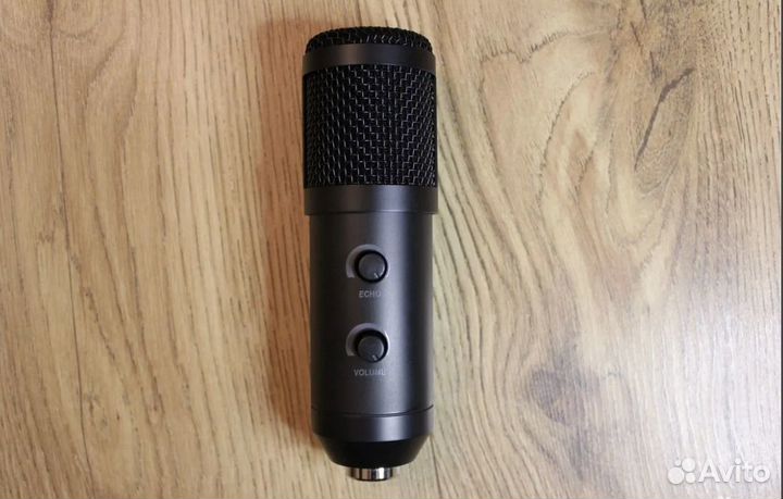 Микрофон BM-800 USB Blackout. Стойка, Поп-фильтр