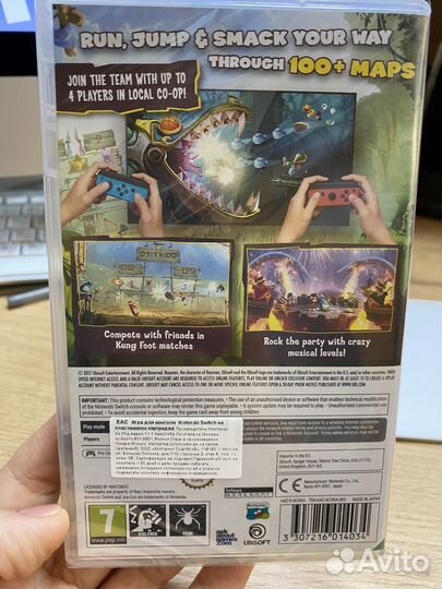 Rayman Legends: Definitive Edition для Nintendo Sw