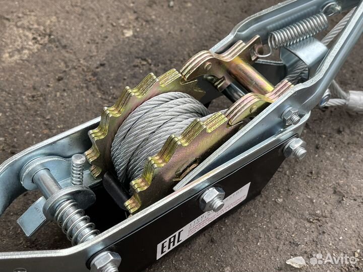 Лебедка рычажная гаражная 3т длина 2.4м