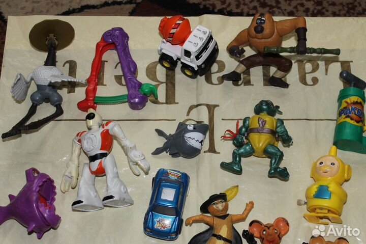 Игрушки из Макдональдса,Телепузик заводной.солдаты