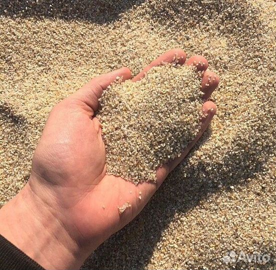 Кварцевый песок в мешках