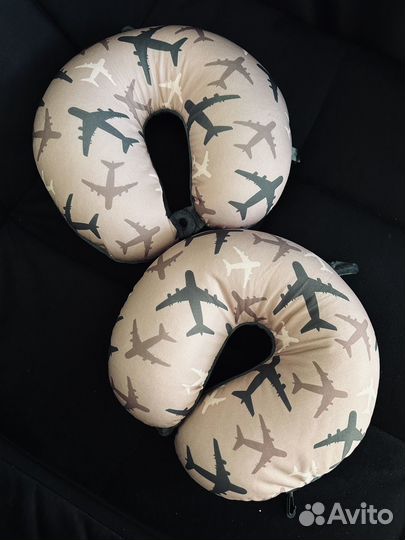 Подушка для путешествий, 2 шт