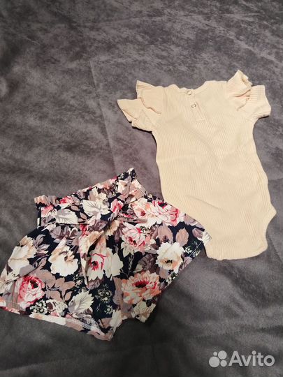 Костюм боди + шортики