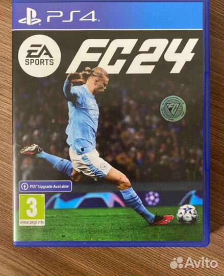 Игра Ea fc 24 новый диск ps4